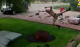 跑酷失误视频,跑酷失误挑战极限，视频记录惊心动魄一幕